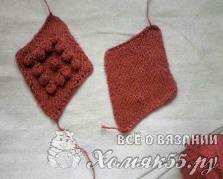 Вязание игольницы спицами