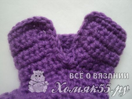Сапожки вязаные крючком