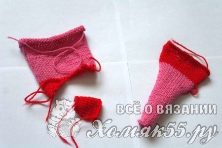 Смешарик Нюша спицами. Мастер-класс