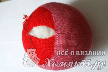 Смешарик Нюша спицами. Мастер-класс