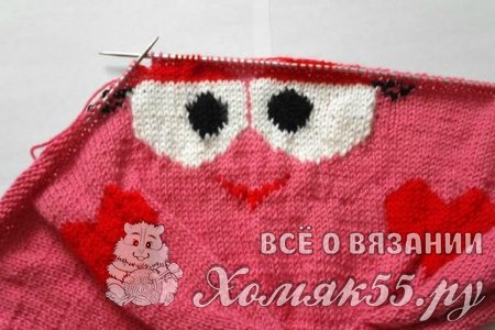 Смешарик Нюша спицами. Мастер-класс