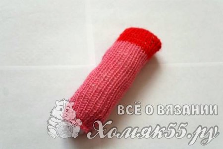 Смешарик Нюша спицами. Мастер-класс