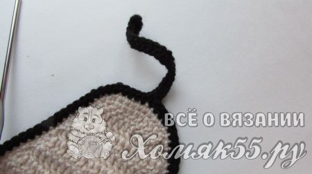 Зверошапка крючком - пошаговый мастер класс по вязанию
