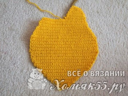 Как связать прихватку крючком. Прихватка Цыпленок