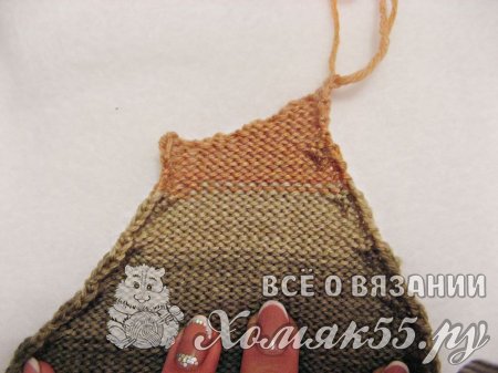 Вязаный свитер на мальчика 8-9 лет