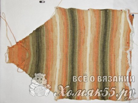 Вязаный свитер на мальчика 8-9 лет