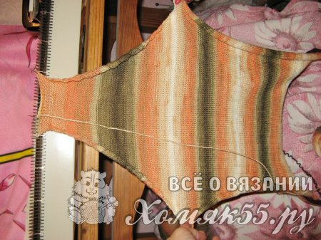 Вязаный свитер на мальчика 8-9 лет