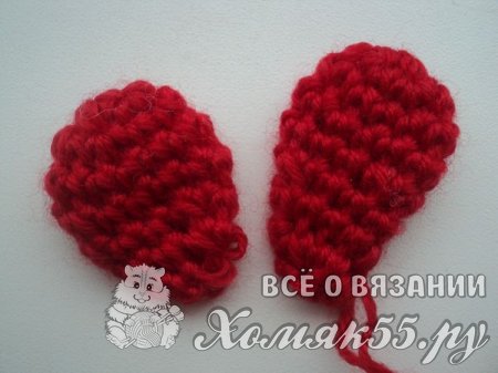 Вязаный петушок крючком
