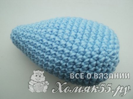 Вязаный петушок крючком