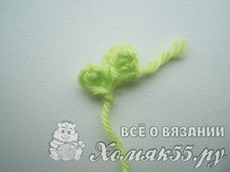 Вязаный петушок крючком