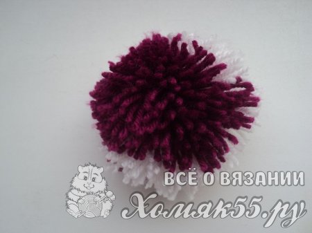 Рождественский колпак крючком