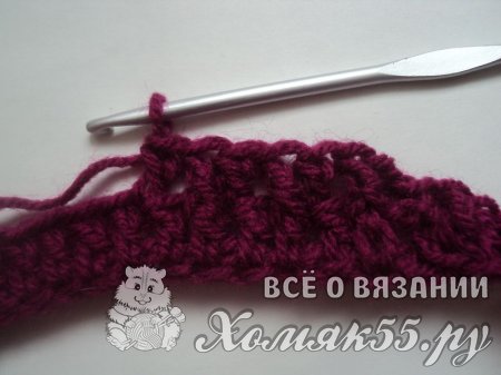 Рождественский колпак крючком