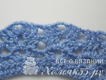 Костюм Снегурочки крючком