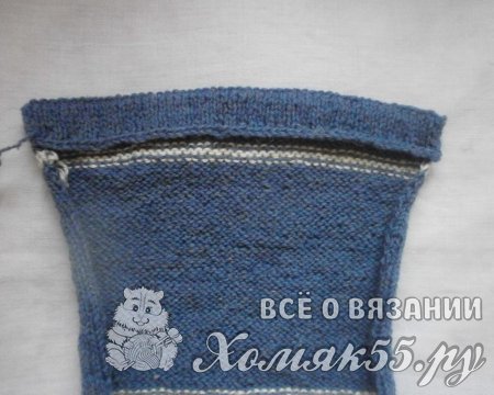 Вязаный мешочек для подарков