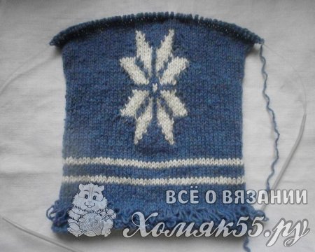 Вязаный мешочек для подарков