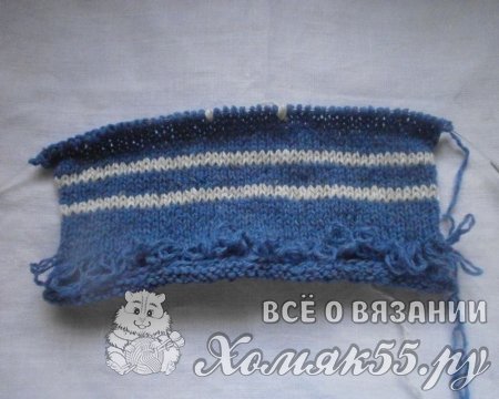 Вязаный мешочек для подарков