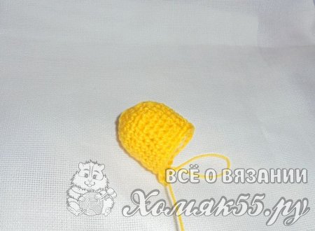 Вязаный петушок