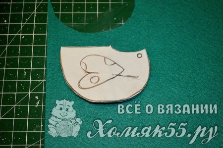 Символ 2017 года Петушок из фетра своим руками