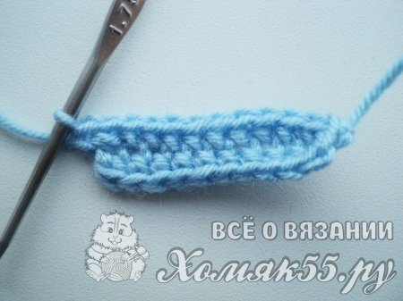 Сувенир «Валенки» крючком