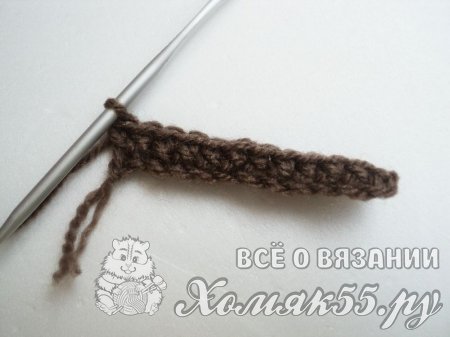 Ремень крючком схема