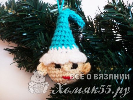 Эльф вязаный крючком