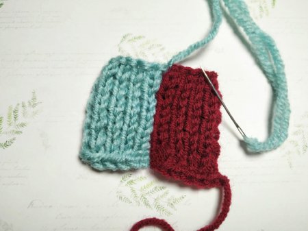 Как аккуратно сшить вязаные детали