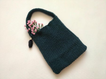 Модное вязание. Как связать сумку спицами