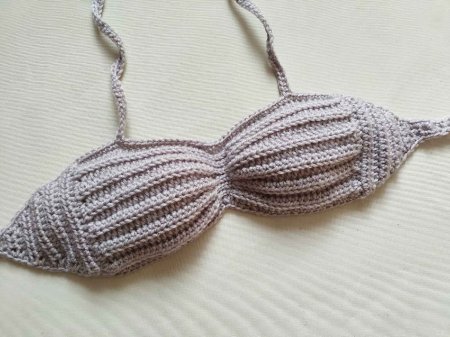 Готовимся к лету! Вяжем лиф для купальника крючком